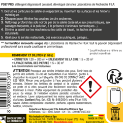 PS87 PRO Nettoyage dégraissant professionnel 1 LT