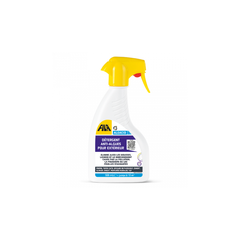 ALGACID Détergent anti-algues pour l’extérieur  500 ML