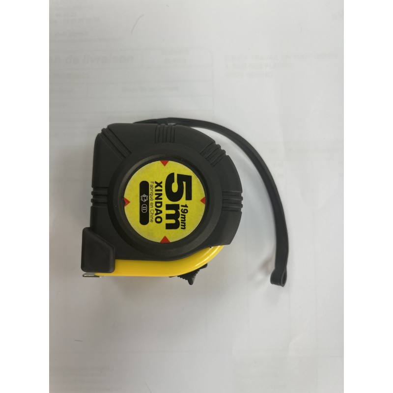 METRE RUBAN LONGUEUR 5M large 19 MM + ETUI - Mapei