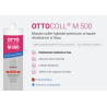 OTTOCOLL M 500 Gris C02 – 310 ml | Mastic-colle hybride ultra résistant