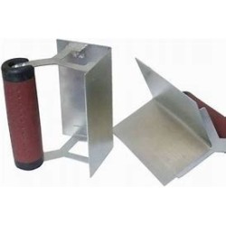 Lot de 2 truelles d'angle poignée caoutchoutée - Mapei