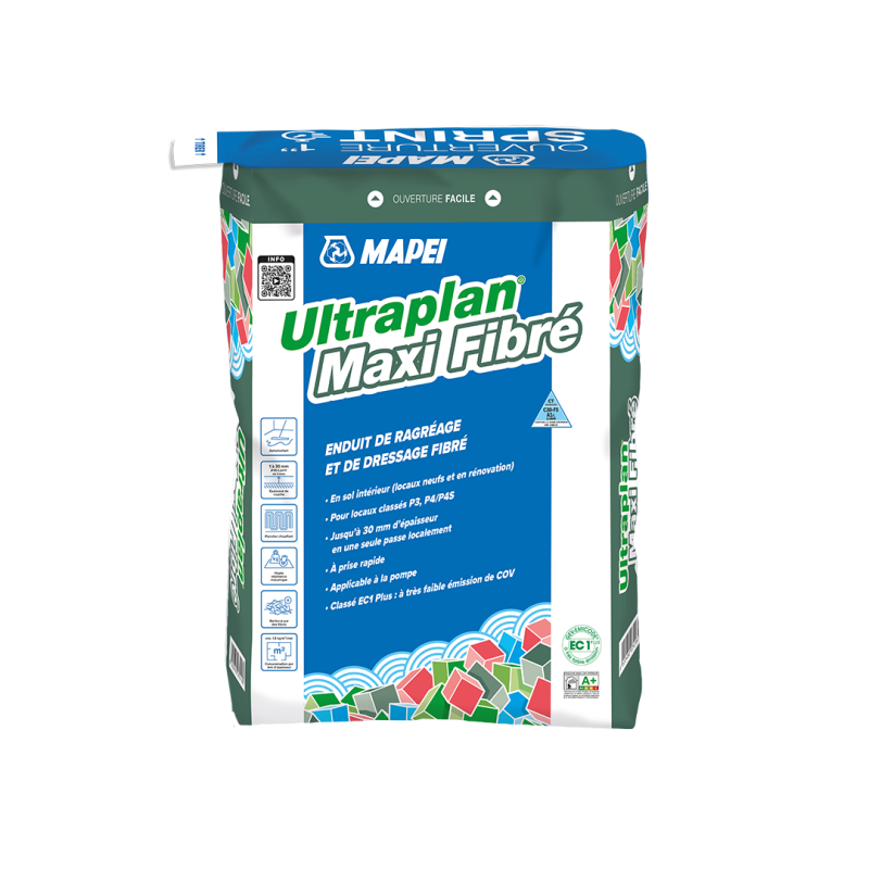 Ultraplan Maxi Fibre      Sac 25 Kg Ultraplan Maxi Fibre      Sac 25 Kg
